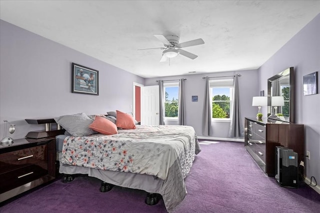 14 Vanessa Dr, Northborough, MA 01532 - bedroom with carpet and ceiling fan