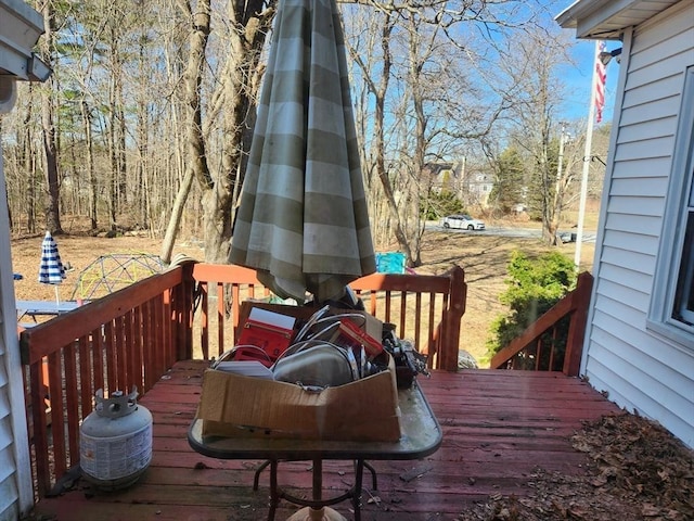 889 Amesbury Rd, Haverhill, MA 01830 - view of wooden terrace