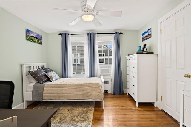 10 Carlisle Rd Unit 10, Bedford, MA 01730 - bedroom featuring wood finished floors and ceiling fan