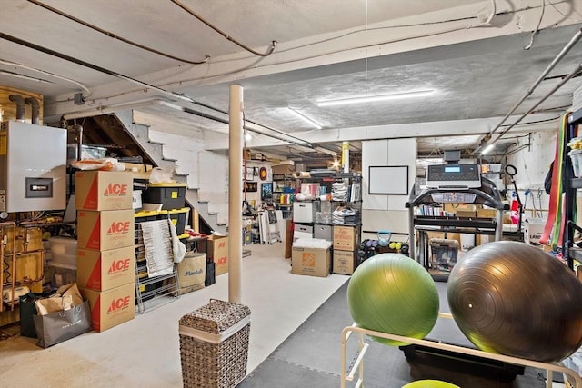 10 Carlisle Rd Unit 10, Bedford, MA 01730 - finished basement featuring stairs and water heater