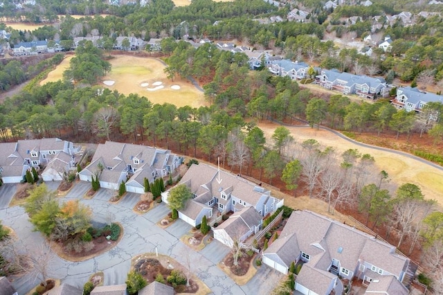 birds eye view of property featuring a residential view