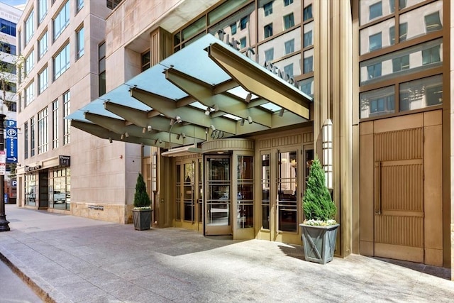 view of property entrance