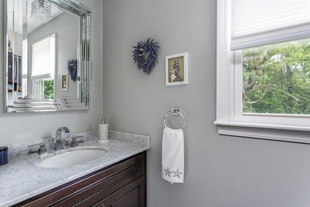 194 Crossfield Rd, Franklin, MA 02038 - bathroom with plenty of natural light and vanity