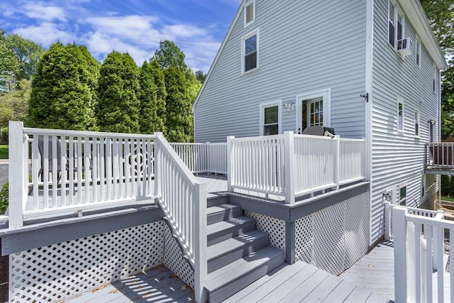 194 Crossfield Rd, Franklin, MA 02038 - wooden terrace featuring stairs