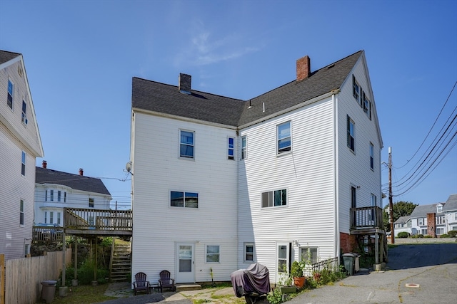 view of back of house