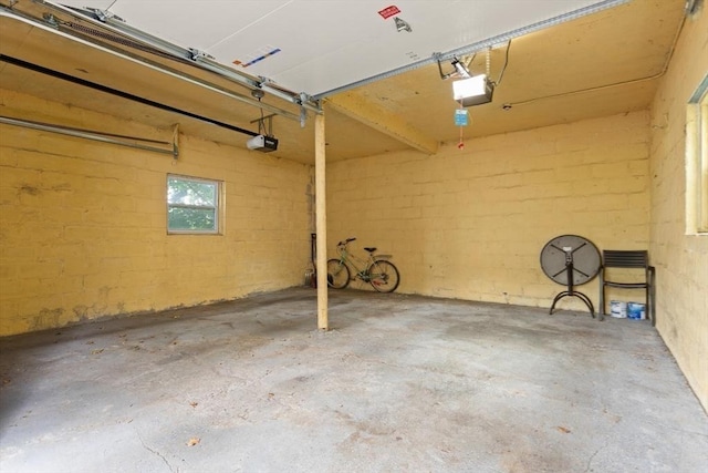 17-19 Newtonville Ave Unit 2, Newton, MA 02458 - garage featuring a garage door opener