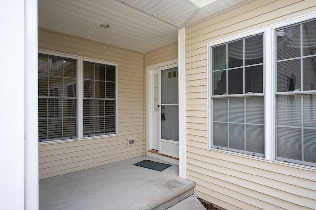 view of property entrance