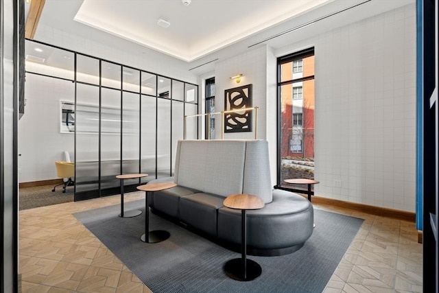 1515 Commonwealth Ave Unit 211, Boston, MA 02135 - living area featuring baseboards