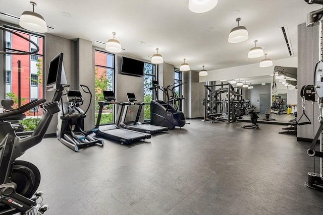1515 Commonwealth Ave Unit 211, Boston, MA 02135 - view of exercise room