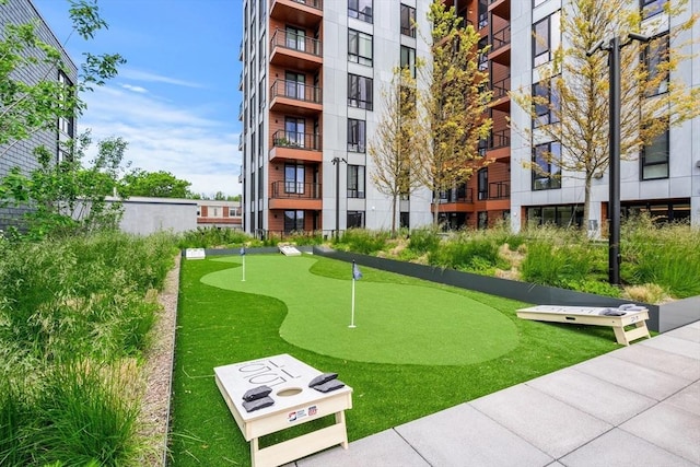 1515 Commonwealth Ave Unit 211, Boston, MA 02135 - view of home's community featuring a putting area