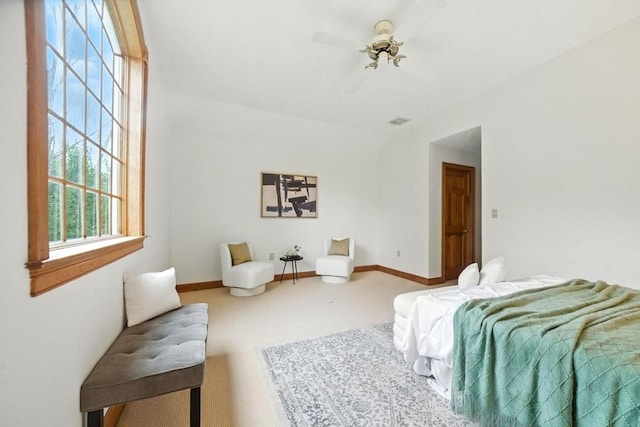 9 Buffalo Run, Southborough, MA 01772 - carpeted bedroom with ceiling fan and baseboards