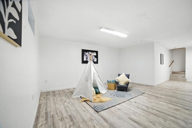 9 Buffalo Run, Southborough, MA 01772 - rec room with wood finished floors and baseboards
