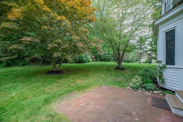 9 Buffalo Run, Southborough, MA 01772 - view of grassy yard featuring a patio