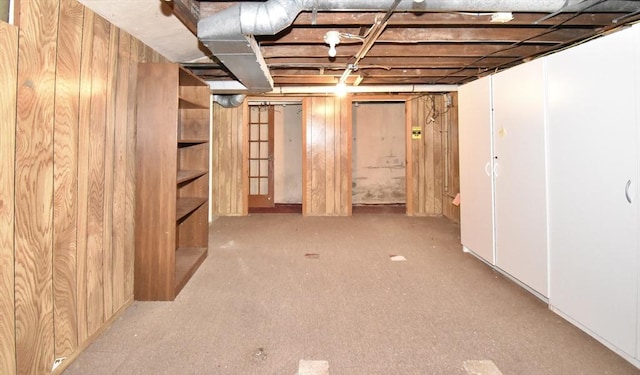 81 Osborne Ter, Springfield, MA 01104 - unfinished below grade area with carpet