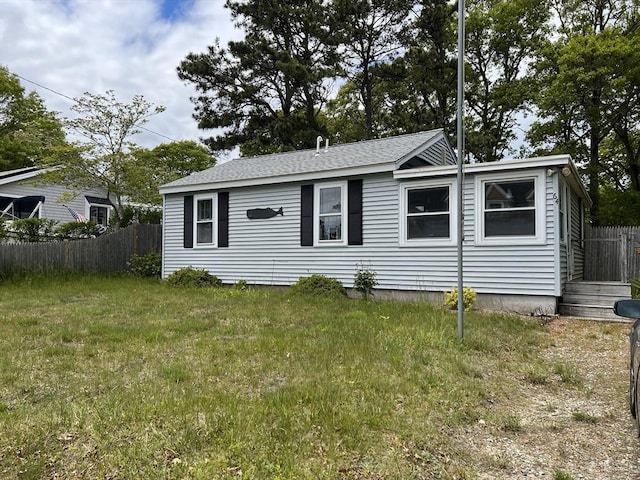 64 Bayside Dr, Falmouth, MA 02540 - view of front of property with roof with shingles