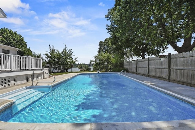 9 Aspinwall Ave, Weymouth, MA 02191 - view of pool with a fenced backyard