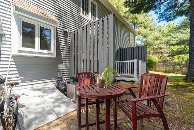 128 Parker St Unit 4C, Acton, MA 01720 - view of patio with outdoor dining space