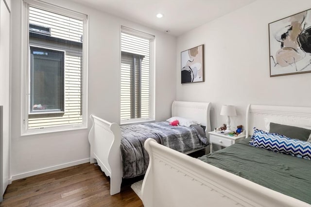 525 E 1st St Unit 5, Boston, MA 02127 - bedroom featuring wood finished floors, baseboards, and recessed lighting