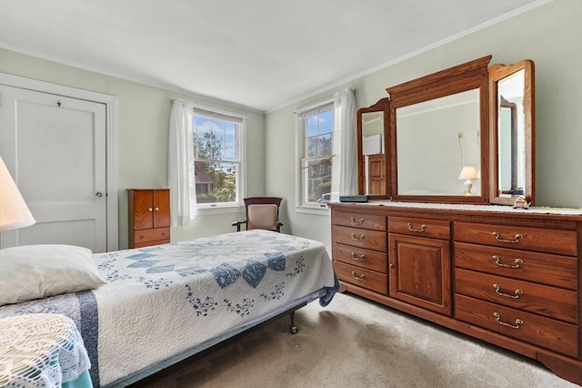 18 Stover Ct, Amesbury, MA 01913 - bedroom featuring carpet flooring and crown molding