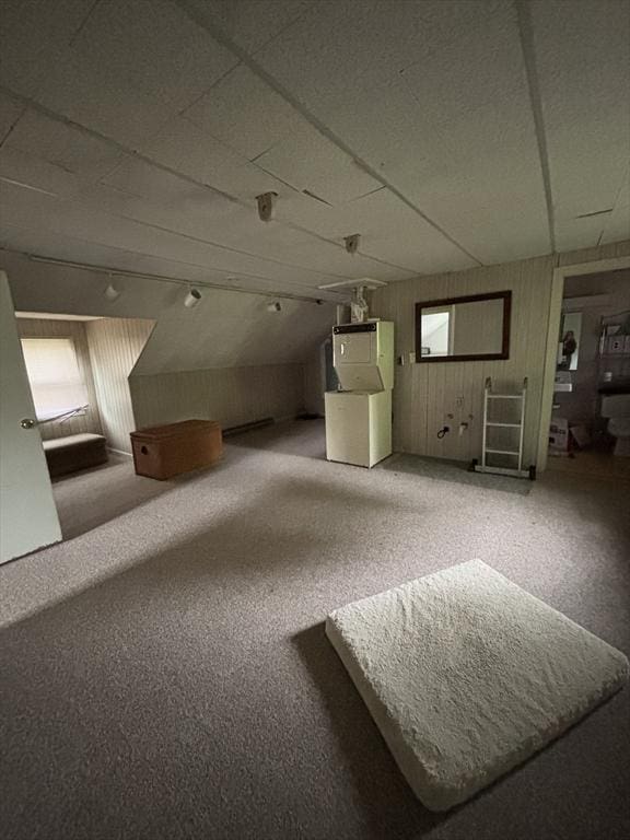 113 Lexington St, Springfield, MA 01107 - bonus room featuring carpet floors and wooden walls