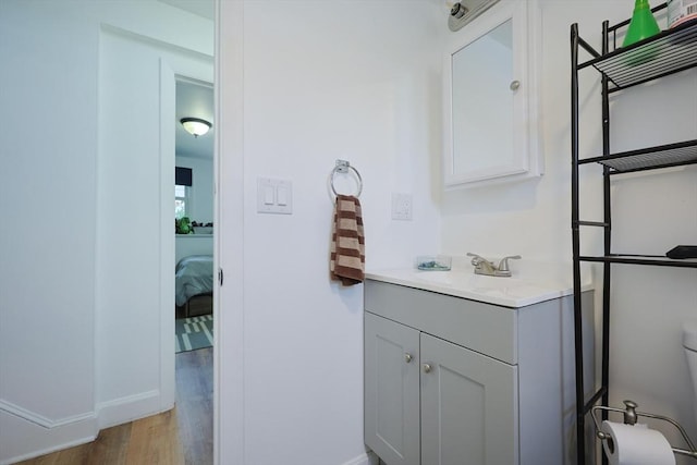 40 Atwood St, Revere, MA 02151 - ensuite bathroom featuring wood finished floors and vanity