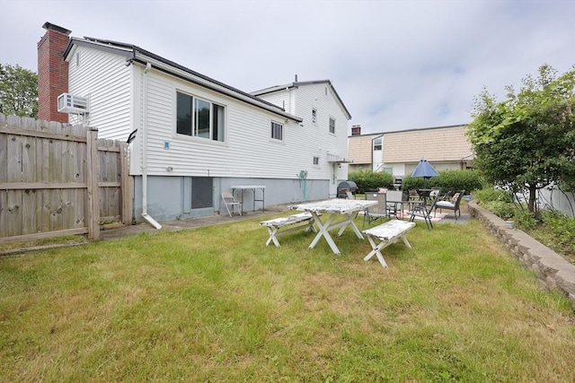 40 Atwood St, Revere, MA 02151 - back of property featuring outdoor dining area