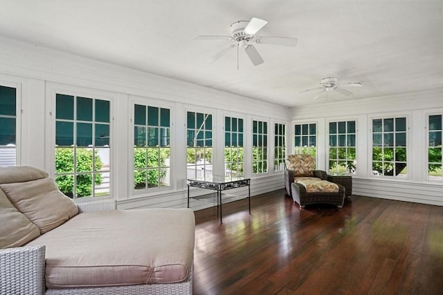 10 Queen Anne Rd, Hopkinton, MA 01748 - sunroom / solarium with a ceiling fan