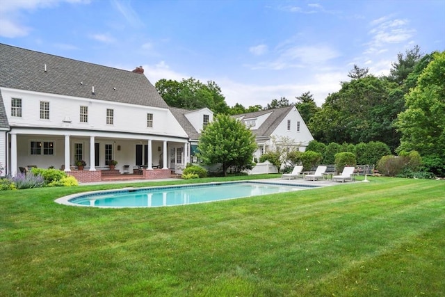 10 Queen Anne Rd, Hopkinton, MA 01748 - exterior space with a patio area, fence, and a lawn