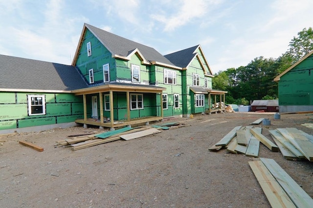 90 Willow St Unit 1, Acton, MA 01720 - rear view of property featuring a porch