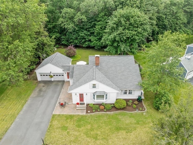 20 Chandler Rd, Andover, MA 01810 - view from above of property