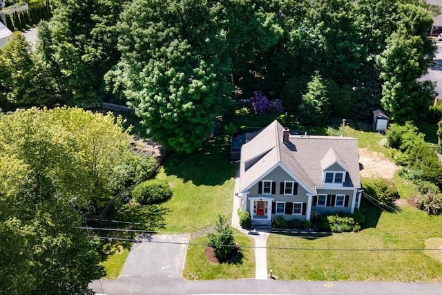 21 Mechanic St, Holliston, MA 01746 - view from above of property