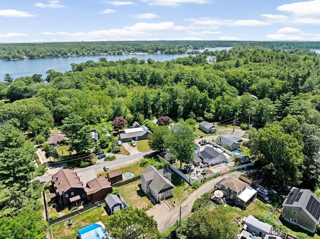 69 Wood St, Hanson, MA 02341 - drone / aerial view of a large body of water