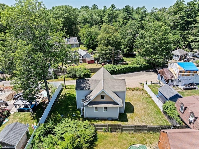 69 Wood St, Hanson, MA 02341 - view from above of property