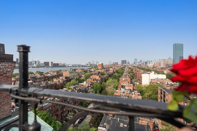 416 Marlborough Unit 608, Boston, MA 02116 - balcony featuring a view of city