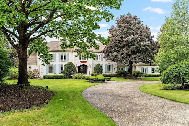 18 Connors Way, Leominster, MA 01453 - view of front facade featuring a front yard and curved driveway