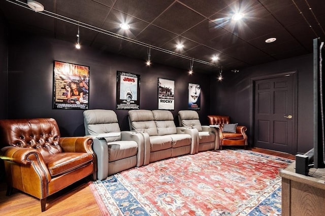18 Connors Way, Leominster, MA 01453 - home theater room with light wood-type flooring and recessed lighting
