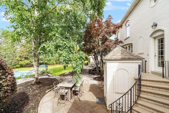 18 Connors Way, Leominster, MA 01453 - view of patio with outdoor dining space and an outdoor pool