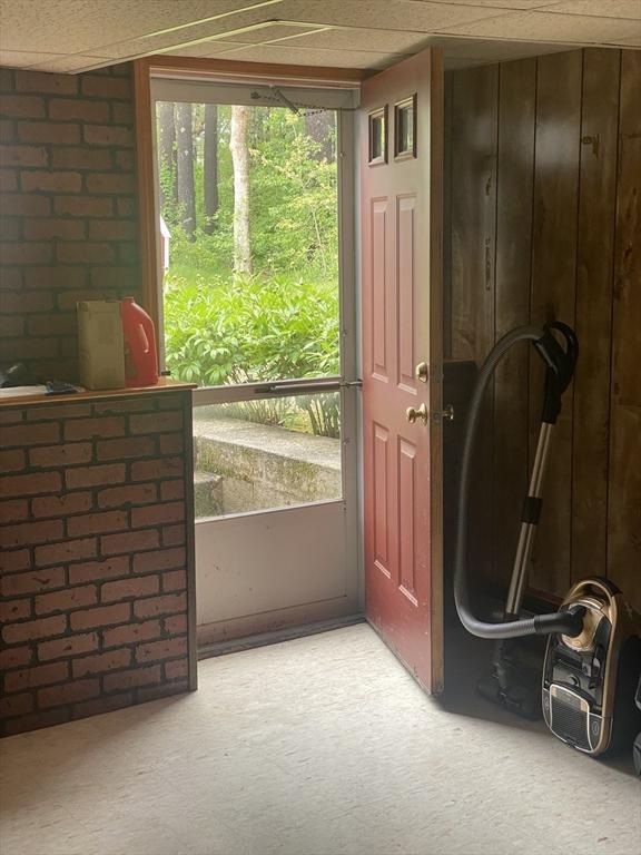 entryway featuring healthy amount of natural light
