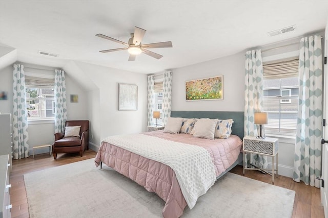 34 Sumner St Unit 34, Norfolk, MA 02056 - bedroom featuring wood finished floors and a ceiling fan