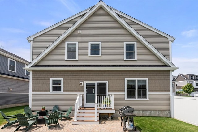34 Sumner St Unit 34, Norfolk, MA 02056 - rear view of house featuring a patio