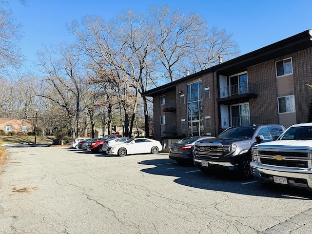 view of car parking