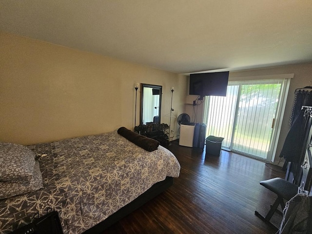 344 Frieda St, New Bedford, MA 02744 - bedroom featuring wood finished floors and access to exterior