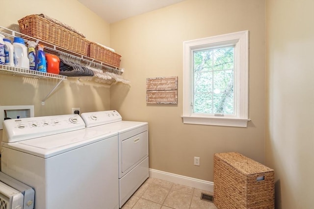 7 Brimfield Way, Westfield, MA 01085 - laundry room featuring washer and clothes dryer, baseboards, and light tile patterned floors