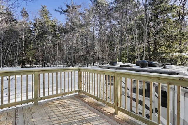29 Shady Ave, Westminster, MA 01473 - view of snow covered deck