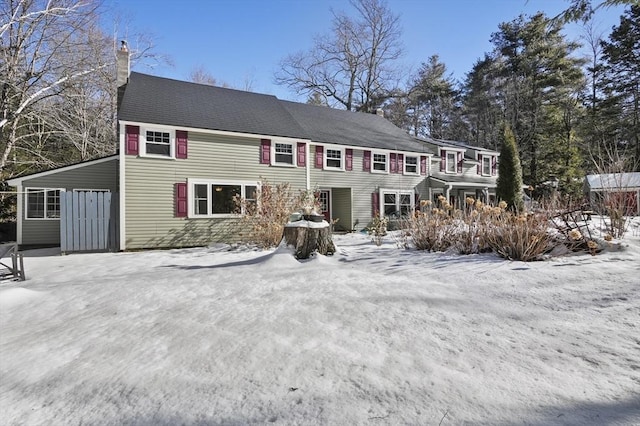 29 Shady Ave, Westminster, MA 01473 - view of front of property with a chimney