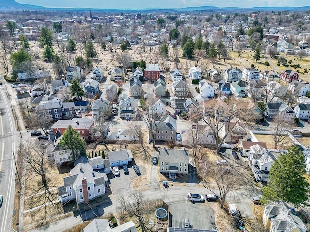 birds eye view of property featuring a residential view
