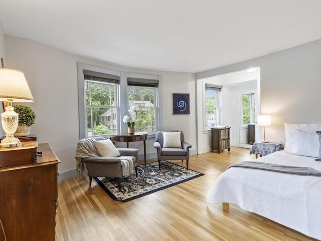 14 Thoreau St, Concord, MA 01742 - bedroom with light wood-style floors and baseboards