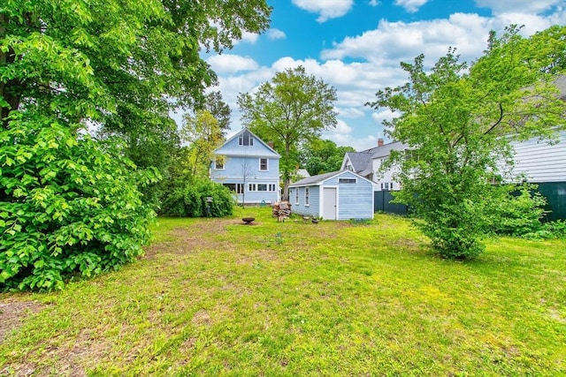 14 Thoreau St, Concord, MA 01742 - view of yard featuring an outdoor fire pit