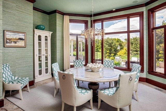 view of patio / terrace featuring a water view