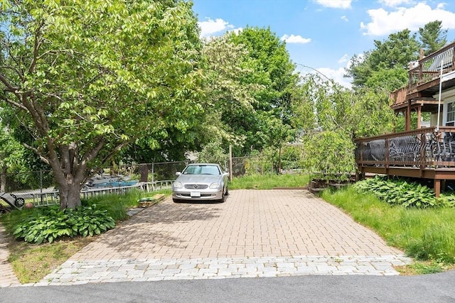 24 Lemon St Unit 2, Salem, MA 01970 - view of parking with view of scattered trees